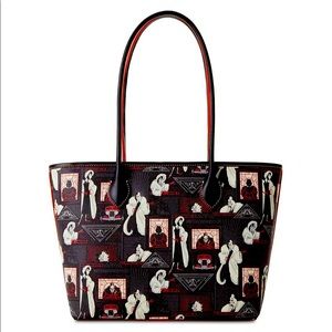 Nwt Dooney and Bourke Disney cruella de Vil zip 2021 tote